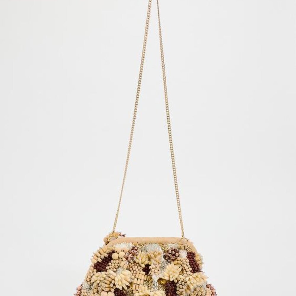 ZARA BEADED BAG - Picture 2 of 8